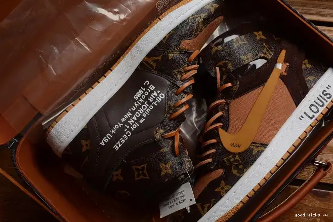 Air Jordan AJ1 Off-Louis x OW 1 AQ0818-158 0420